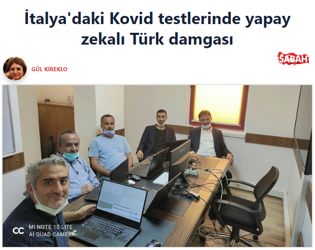 Sabah gazetesinde Ventura haberi
